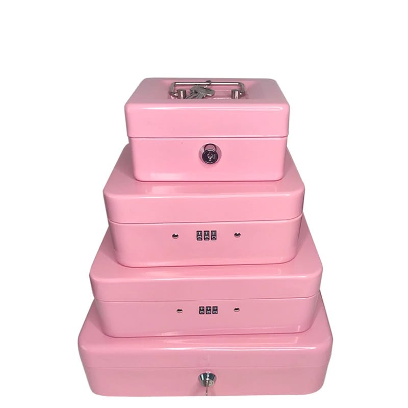 Password Storage Hold-all Cash Register With Lock Desktop Safe Official Seal Certificate Box Information Portable Change Boxes