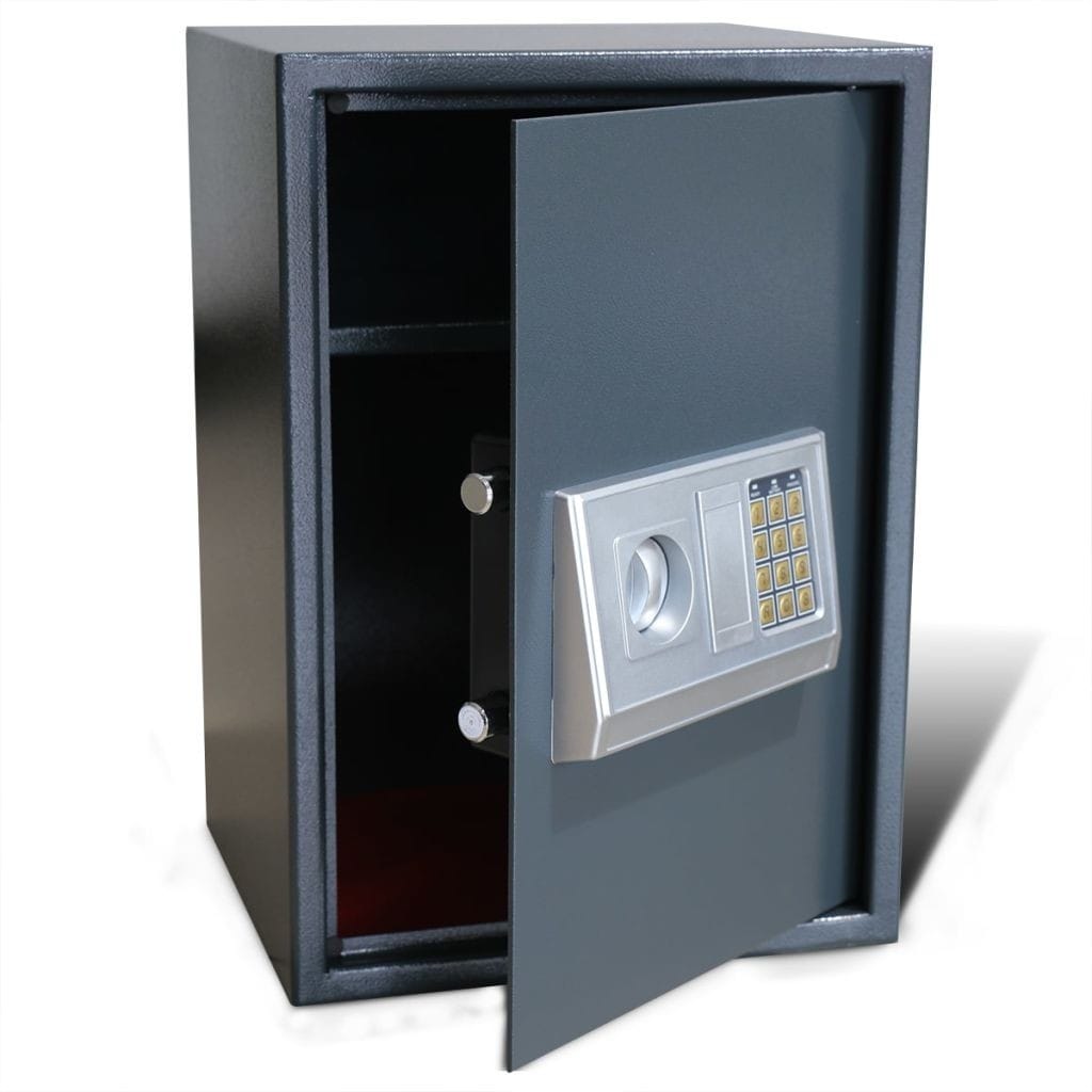 Electronic safe Safe with shelf 35 x 31 x 50 cm
