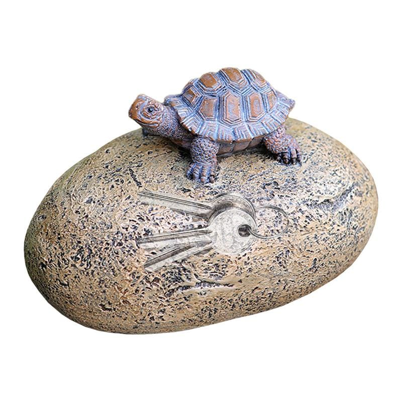 Stone Key Hider Fake Stone Key Hider Resin Material Key Safes Stones For A New Homeowner Or Someone Who Travels A Lot