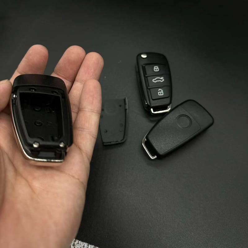 1pcs Bigger Space Private Money Box A6 Car Key Diversion Safe Hidden Secret Compartment Stash Box Fob to Hide and Store Money