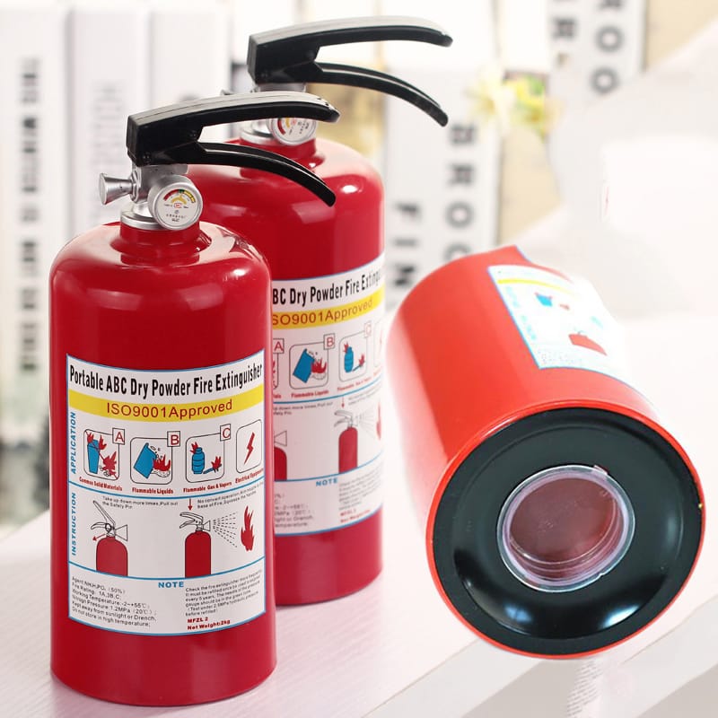 Simulated Fire Extinguisher Hidden Secret Safe Box Creative Piggy Bank For Kids Hide Money Cash Security Box Children's Day Gift