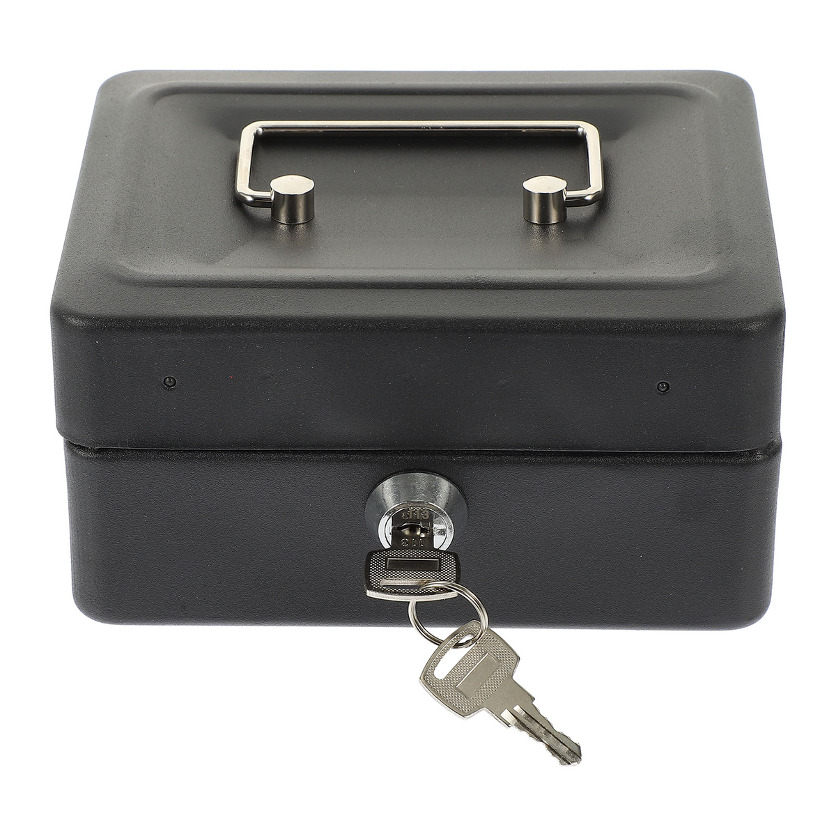 Steel Storage Cabinet Key Safe Box with Lock Cash Holder Credential File Protection Case