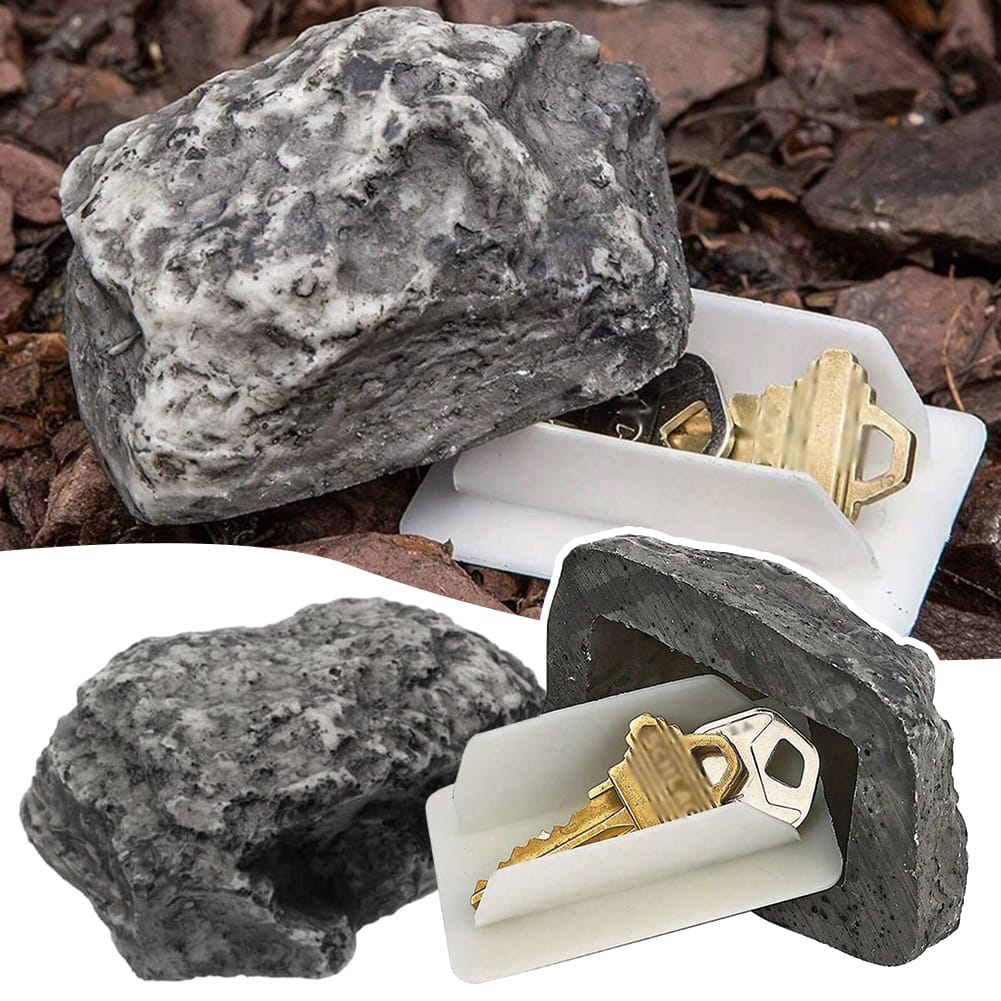 Simulation Stone Key Hiddens Box For Garden Waterproof Key Hidding Box For Offices Key
