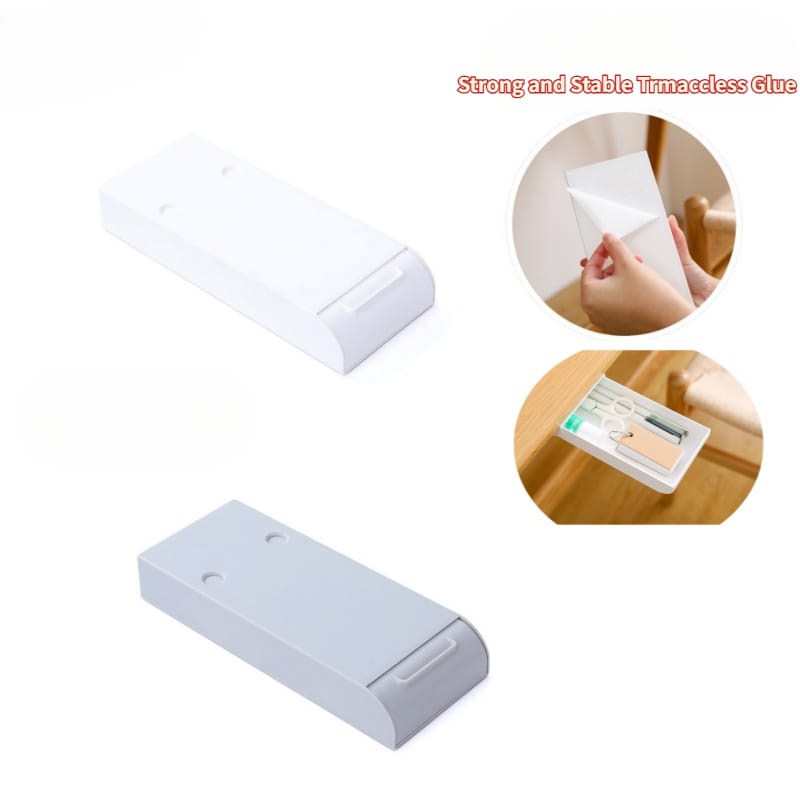 Safe and Confidential Private Money Hiding Artifact Under The Table Creative Box Anti-theft Hidden Storage Box