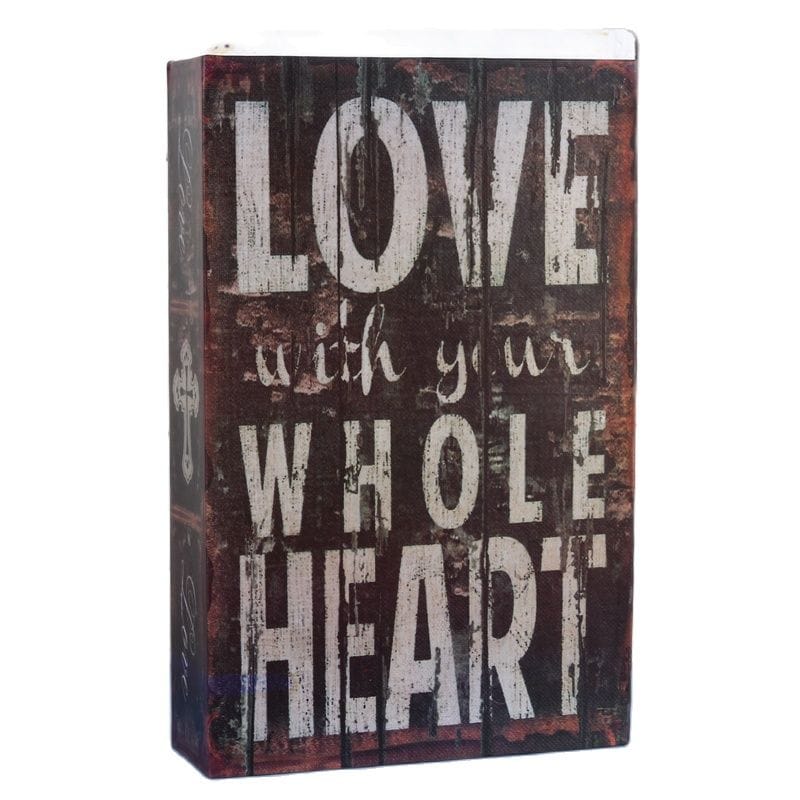 18cm*11.5cm*5.5cm Pupil Metal Password Key BooksSafes Creative Safes Box Simulation Savings Bank