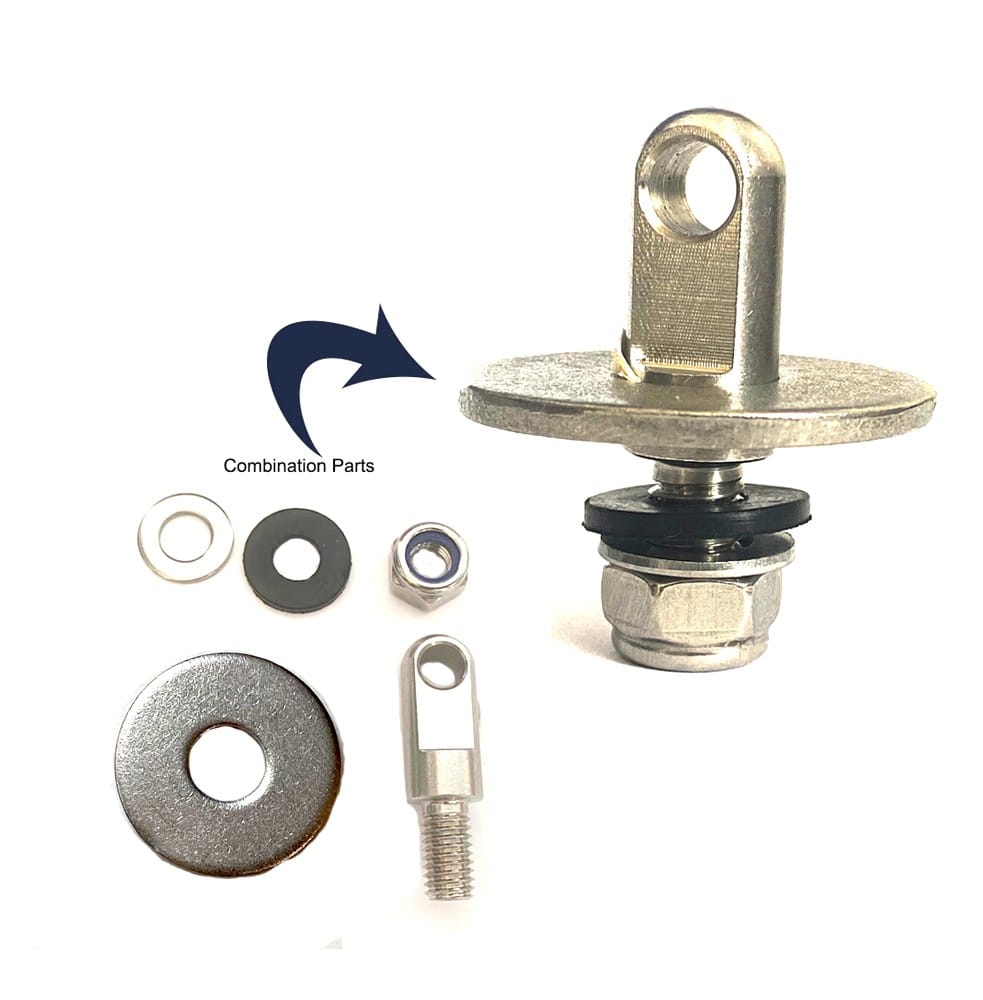 Gun Lock Hardware Kit For 50 Cal Ammo Box Can Steel Ammunition Gun Safe Box 40mm Bullet Storage Military Army Case Bolt Set