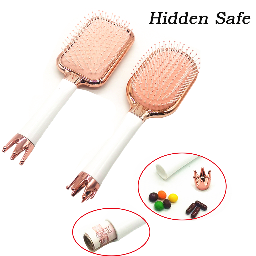 Hidden Safe Hair Comb Secret Cash Anti Theft  Secret Hiding  Hair Brush Key Safe Box Hiding Diamond Jewelry Storage