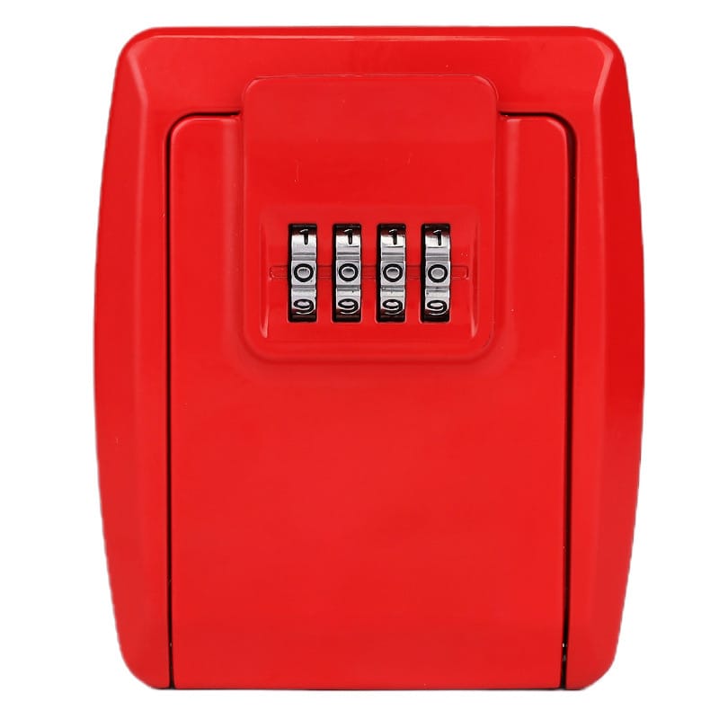 Wall Mounted Key Safe Secret Storage Box Password Safe Keyless Home Office Key Portable Combination Explosion-proof Storage Box