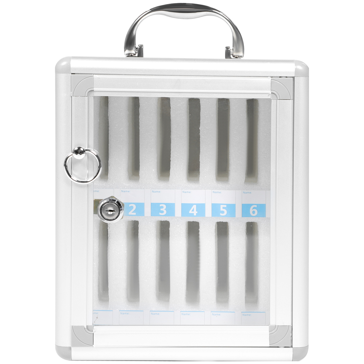 Mobile Phone Safe Cell Cabinet Key Organizer Office Classroom Holder Storage Clear Phones