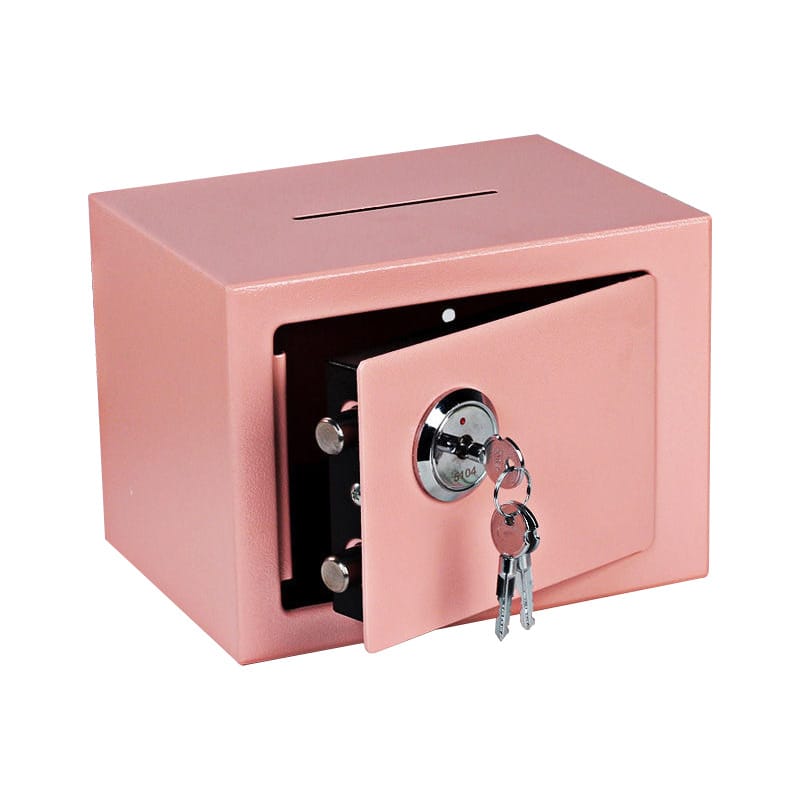 Home Enterprise Anti-theft Mini Office Hotel All Steel Key Security Box Safe for Money