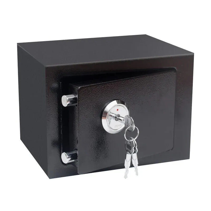Document Safe Box Metal office Storage Steel Safety Cabinet Home Certificate Safe Box Key