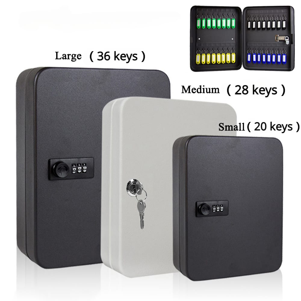 New Multi Key Box Password Storage of Keys Safe Hidden Safe Box for Home Office Factory Store Security-protection Key Locker Box
