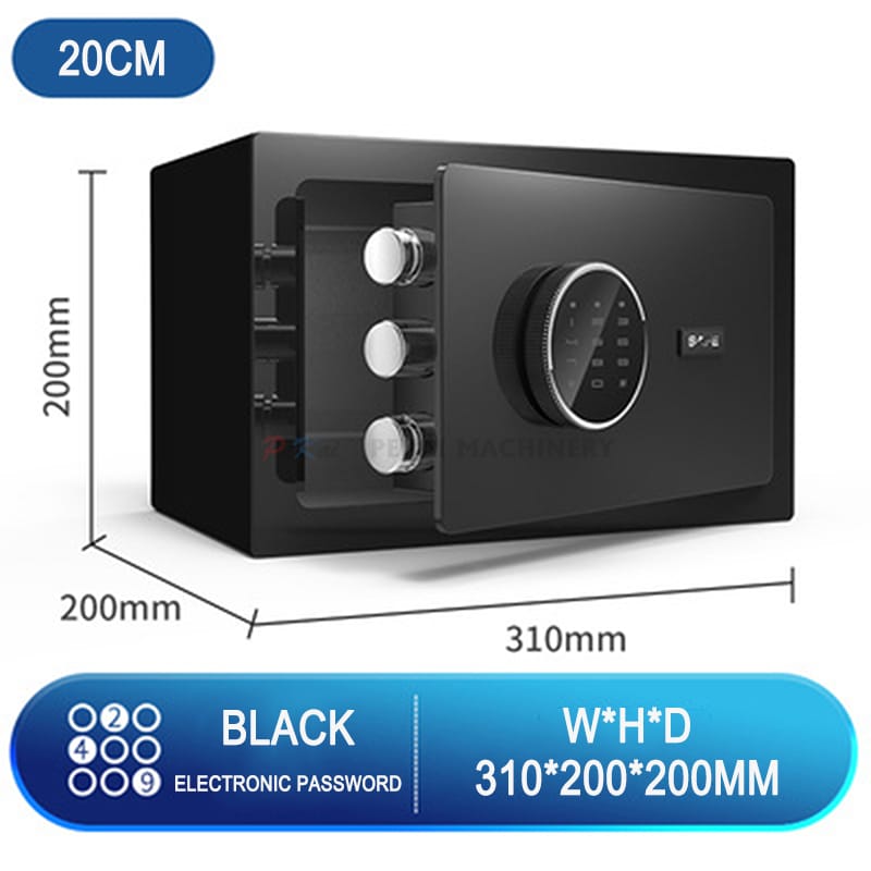 Smart Fingerprint Safe Electronic Mini Cash Money Jewelry Safe For Home Hotel