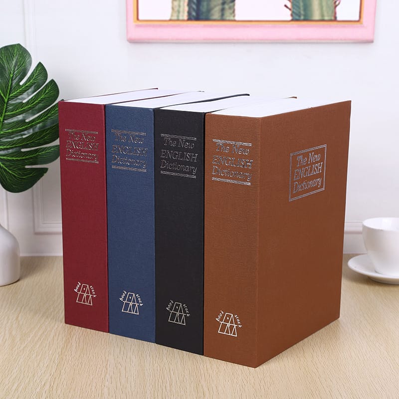 Creative Book Safe Box English Dictionary Book Safe Storage Box Safe Security Hidden Safe Box Decorative Book
