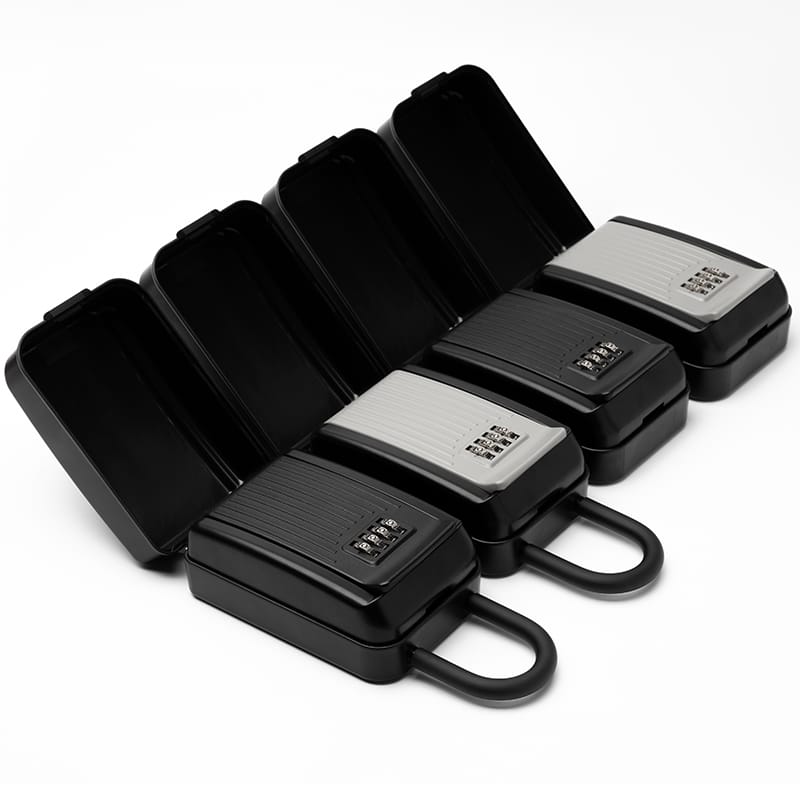 Newest Wall Mounted Metal Password Box - Outdoor Key Metal Safe Lock Box with Key Code for Home Security for Home & Office