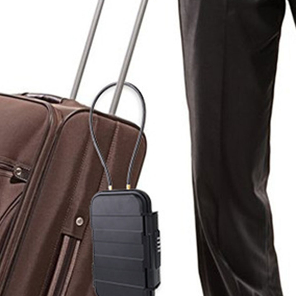 Portable Lock Box Beach Combination Security Safe Waterproof Travel Lockbox Black