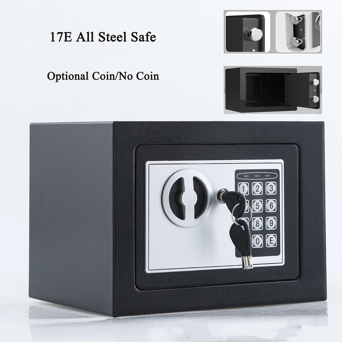 Safety Box Home 4.6L Digital Safe for Money Digital Electronic Safe Box Home Office Jewelry Money Anti-Theft Security Box
