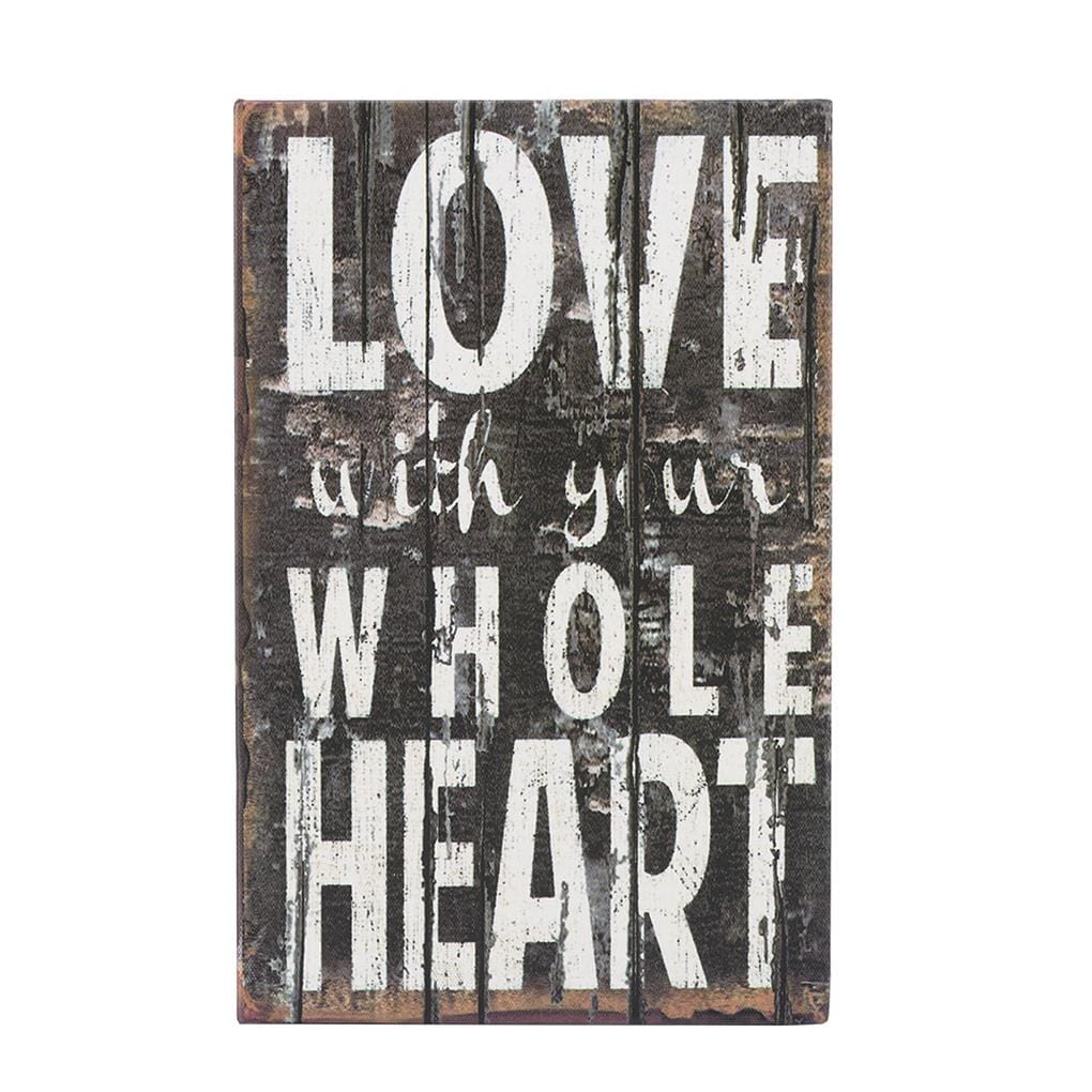 Creative Book Safe Box Money Jewelry Collection Storage Case with Combination Lock(LOVE)