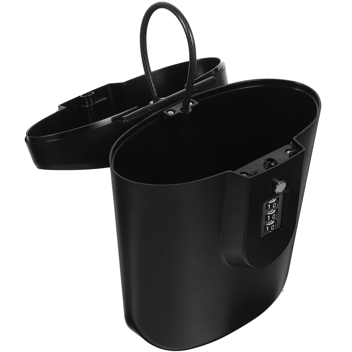 Portable Safe Lock Box Travel Safe Box Mini Beach Security Lockbox Combination Lock Waterproofs Key Lock Box Beach Safe Realtor