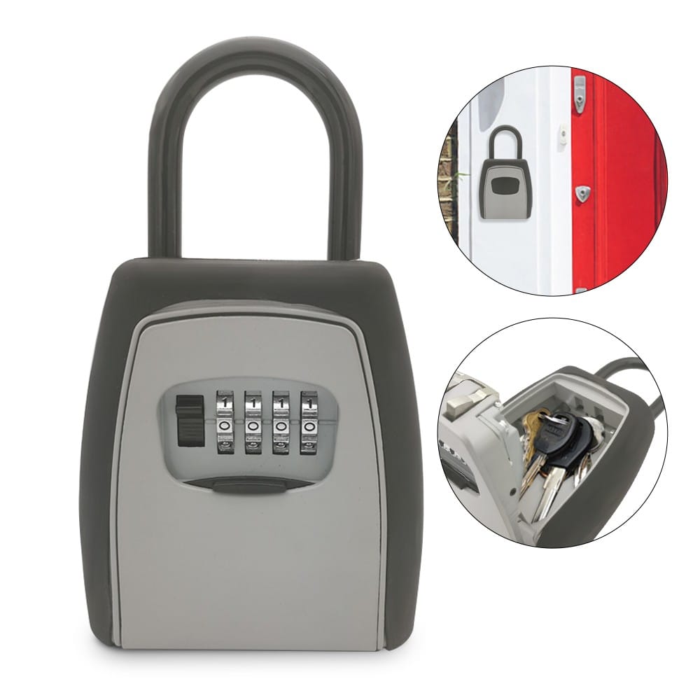 Password Key Box Outdoor Key Safe Lock Box Decoration Key Code Box Key Storage Lock Box Wall Mounted Password Box