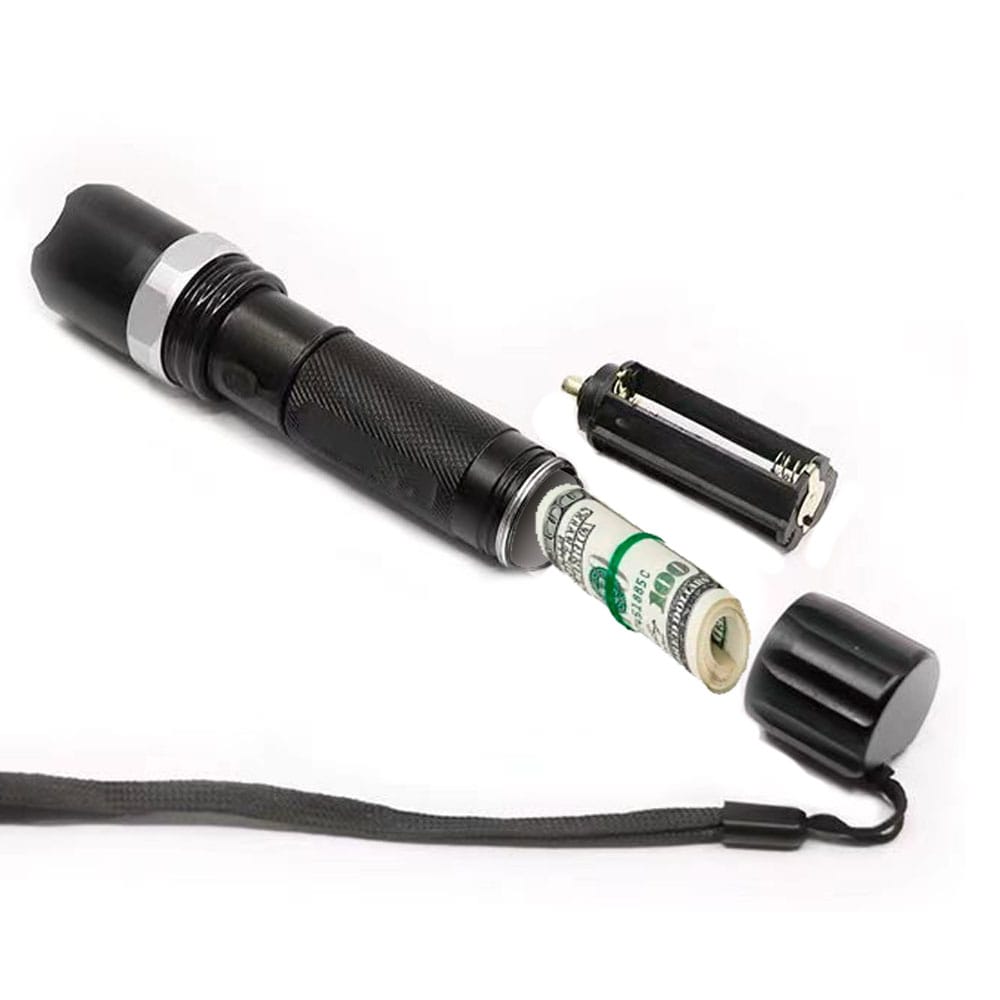 Fake flashlight Power Bank Portable Pocket Diversion Secret Stash Safes Storage Compartment Container Cans Hiding Items