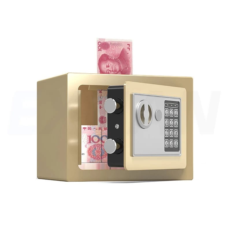 Digital Safe Box Safety Money Gun Electronic Lock Safe For Children Digital Coins Cash Saving Safe Deposit Mini ATM Machine Kid