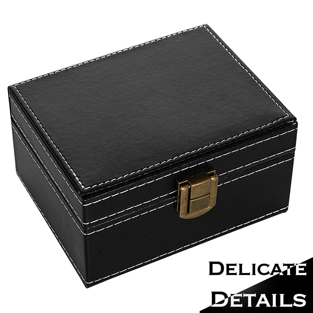 Faraday Box for Car Keys Anti Theft Car RFID Signal Blocking Box Safe Car Key Pouch Faraday Key Fob Protector Box Leather Signal