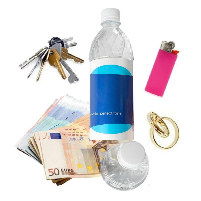 Water Bottle Safe Multipurpose Diversion Secret Container Portable Safe Storage Container Novelty Diversion Safe For Money
