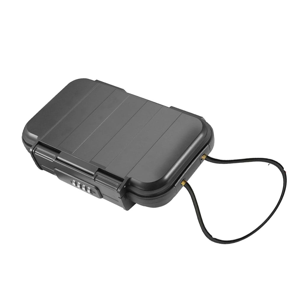 Safe lock box Portable safe box 4 digit code lock with rope Outdoor camping hiking gym Safe storage key box