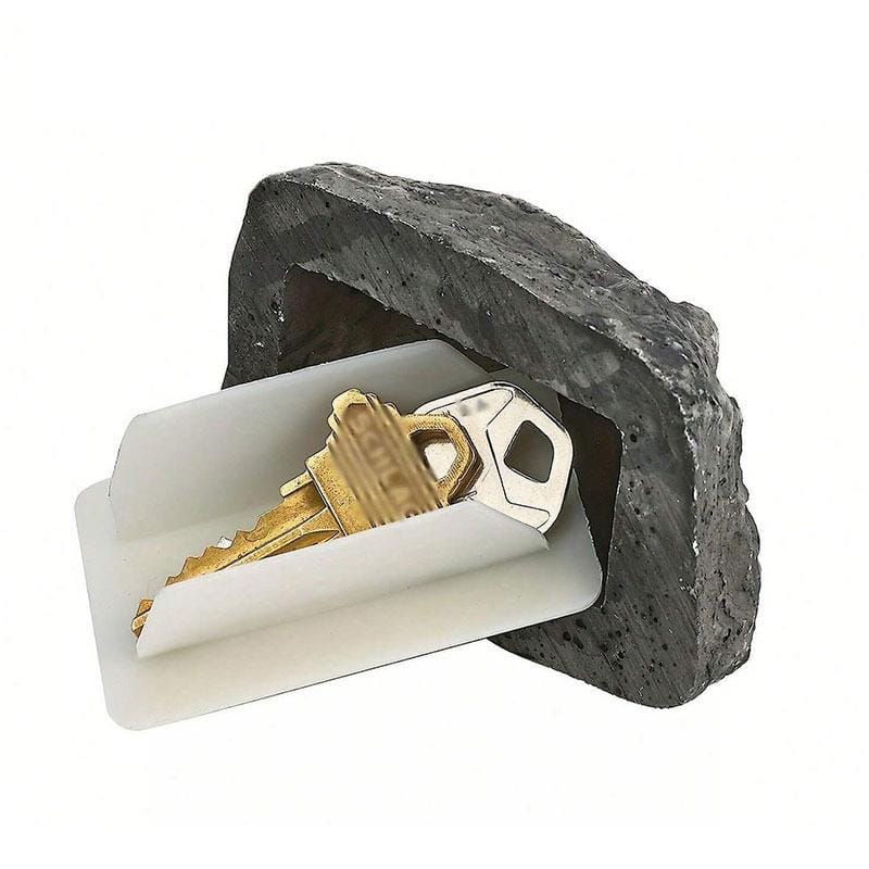 Key Rock Hider Outdoor Secret Compartments Design Key Rock Hider Weather Resistant Secure Diversion Safes Decorative Garden
