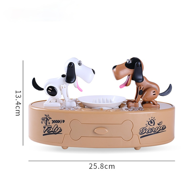 Piggy Bank Dog Coin Box Money Box Digital Box Desk Toy Decoration Gift Children Eat Coin Money Safe Hogar Home C001