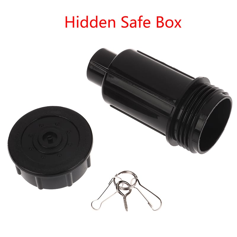 Hidden Safe Box Hide A Key Cash Sprinkler Head Money Outdoor Garden Yard Hiding Vault Case Waterproof Corrosion Impact Resistant