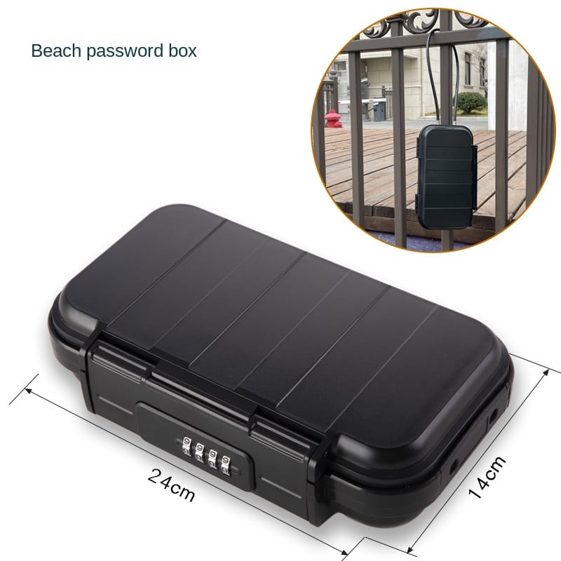 Swimming Pool Basketball Football Tennis Mobile Phone Key Safe Deposit Box Outdoor Waterproof Beach Box Password Box
