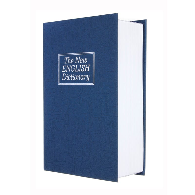 Home Storage Safe Box Dictionary Book Bank Money Cash Jewellery Hidden Secret Security Locker With 2 Keys Lock Drop Shipping