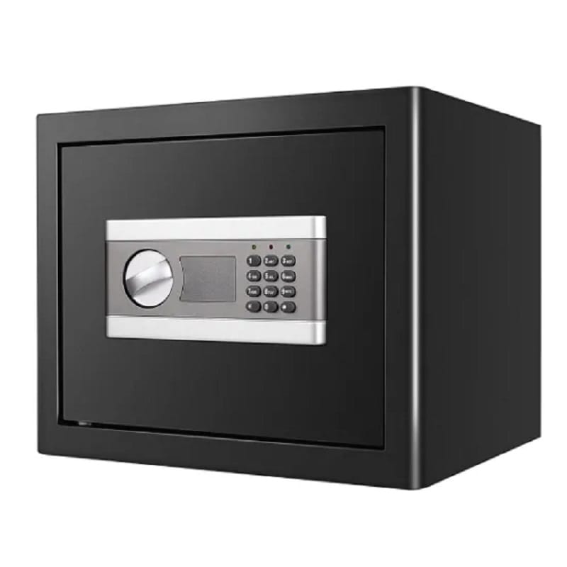 1.50/1.53 Digital Money Box Small Household Safe Security Box Mini Steel Depository with Key