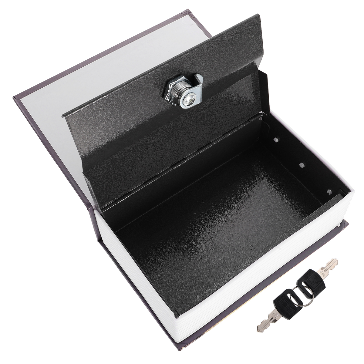 Hidden Book Safe Money Hiding Place Storage Box Cabinet Safes With Lock Child Model Bookcase