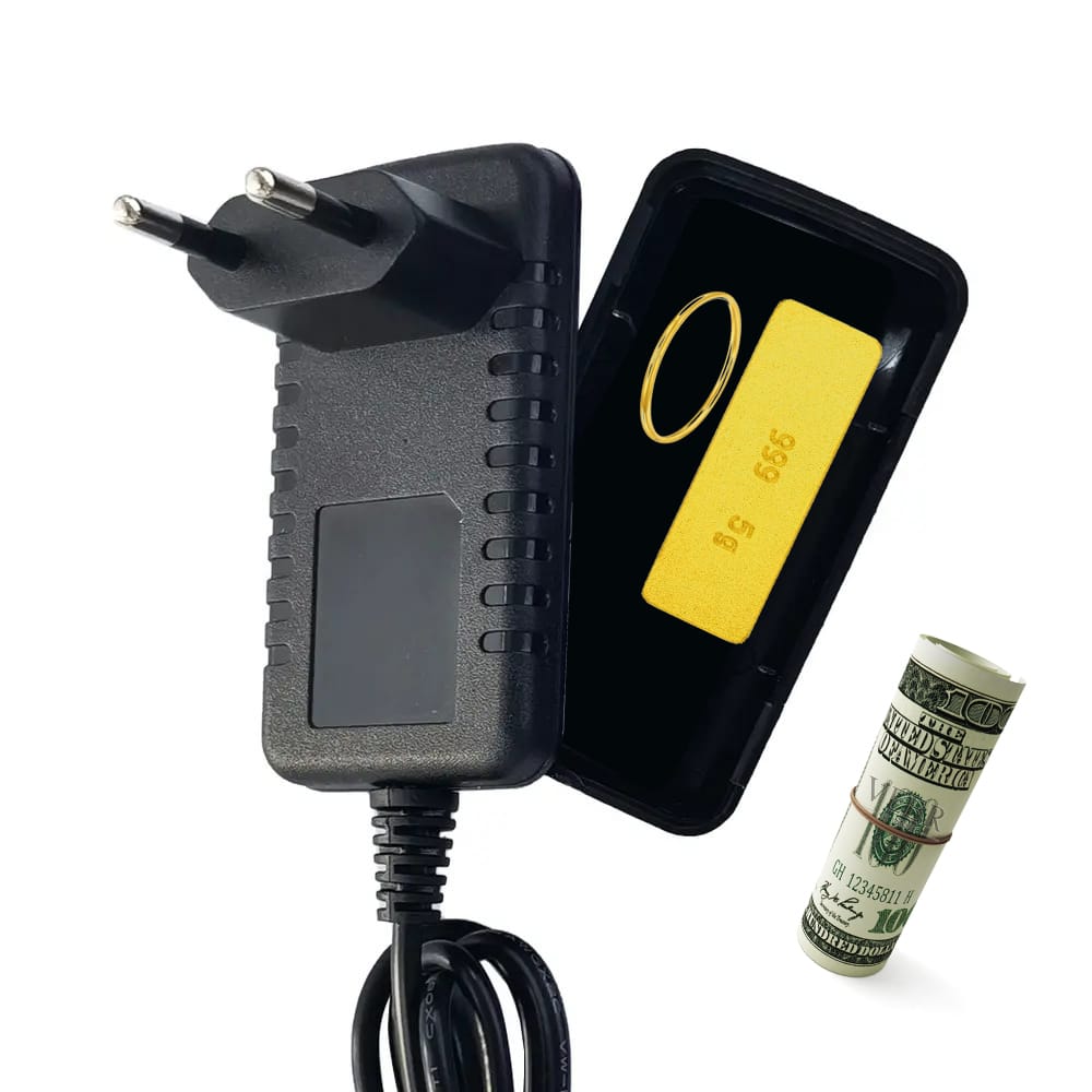 Fake Charger Hidden Storage Safe Security Deposit Box Home Diversion Stash Box Safes Hiding Spot Cash Moneybox Secret Storage