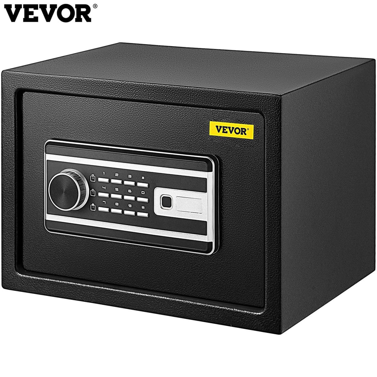 VEVOR New Fingerprint Safe Box 0.8/1.7/2.1 2.1 CU.FT Digital Electronic Steel Safe Box for Storing Cash Jewelry in Home Office
