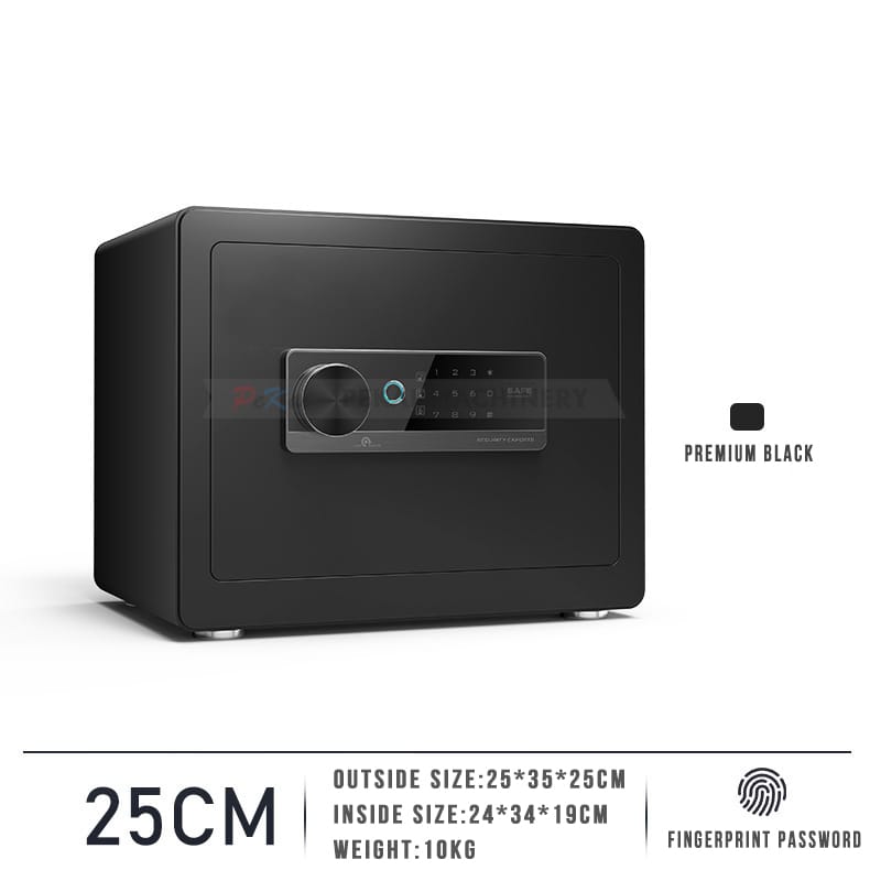 Safe Box  Mechanical Safe Household Mini All-steel Office Safe Deposit Box with Mechanical Password