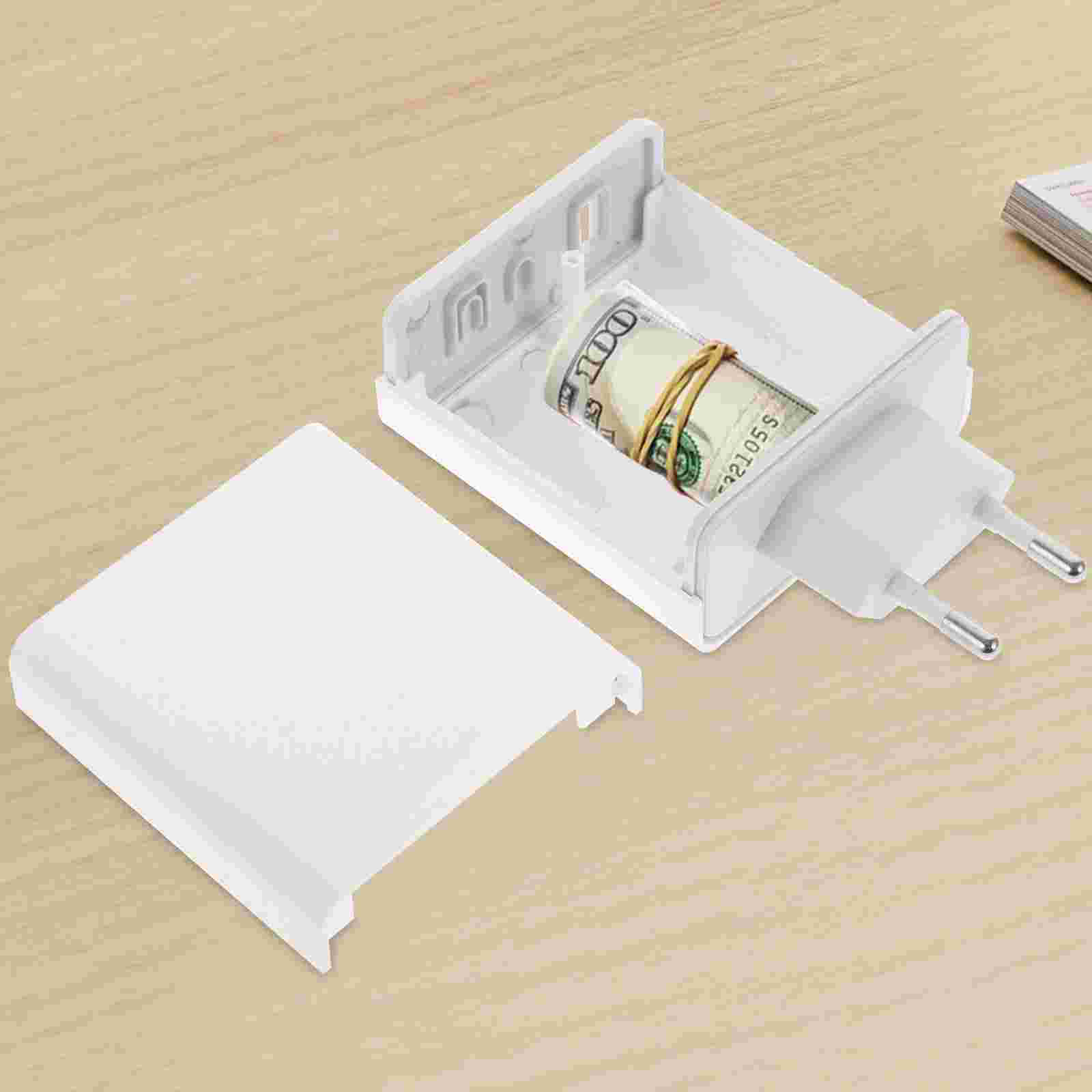 Box Secret Case Money Hiding Gadgets Pill Container Places for Valuables Safe Storage Cash Plastic Hidden