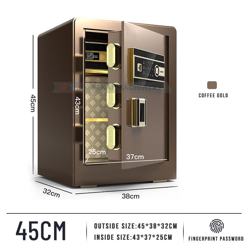 Direct Sale Home Safe Electronic Digital Fingerprint Safe Box Steel Office Safe Cabinet