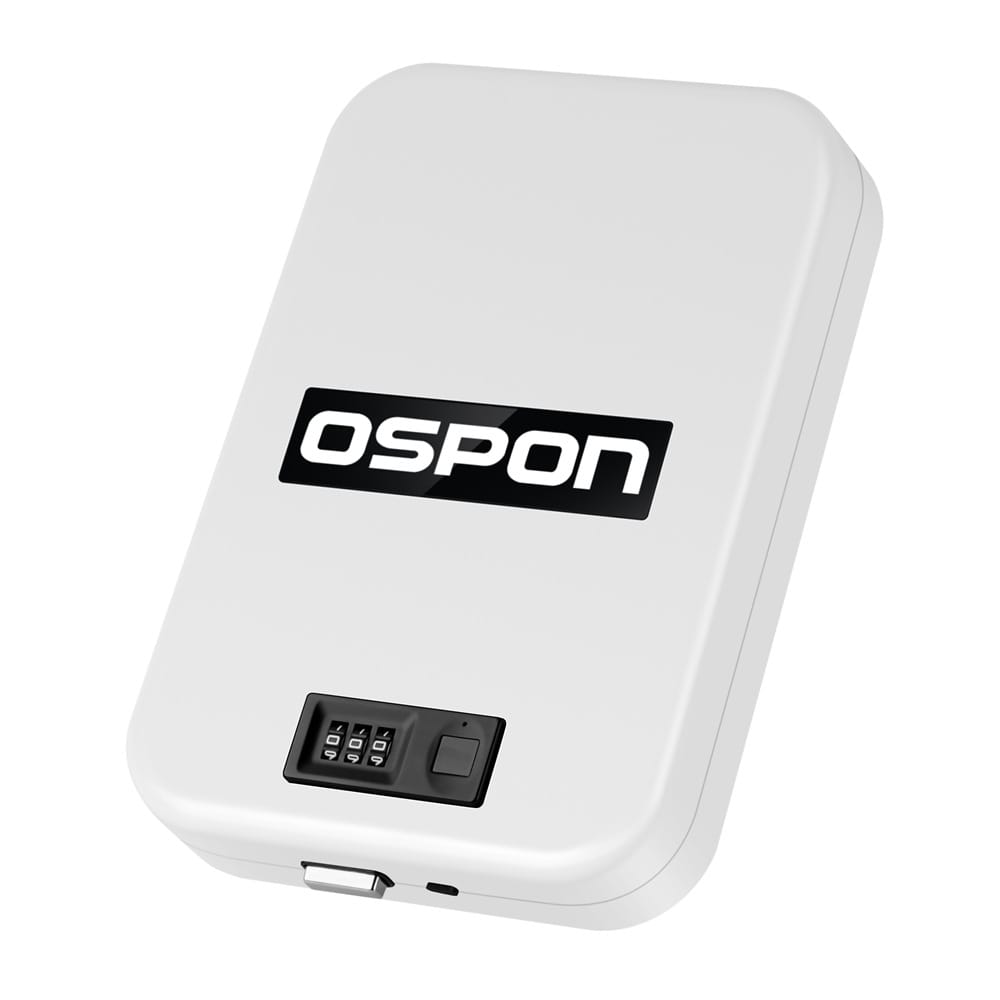 Pistol Safe Fingerprint Combination lock Portable Gun Safe Handgun Case Security Quick Access for Car Travel With Security Cable