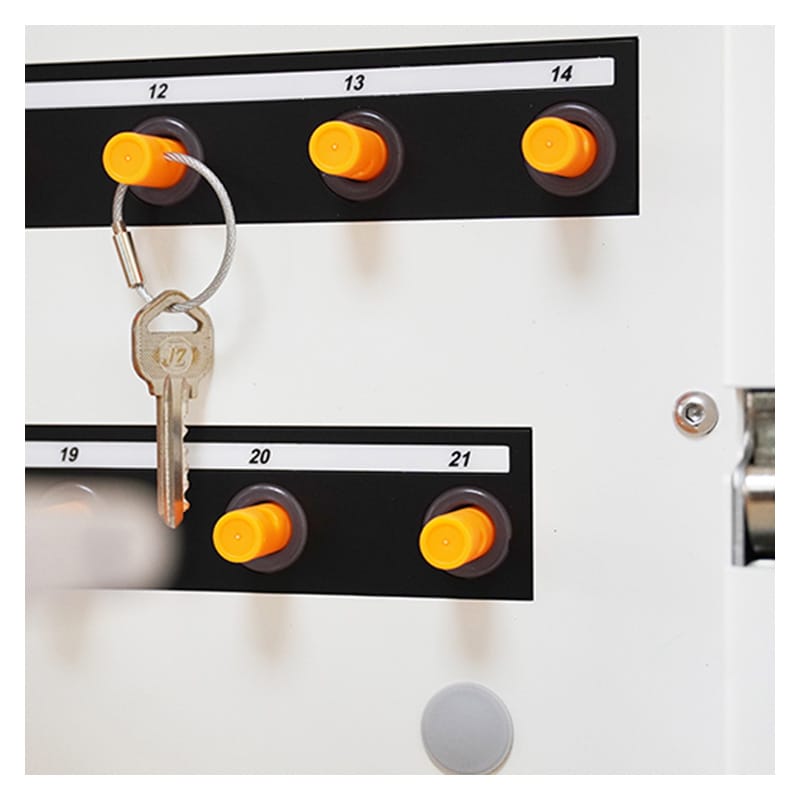 2021 Wall Mount Fingerprint Controlled Key Storage Lock Box Metal Key Safes