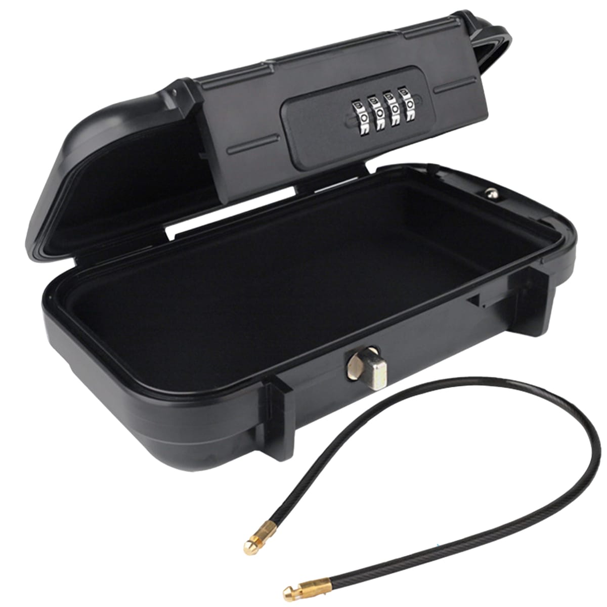 Office No Keys Home Waterproof Lock Box Anti-theft Beach Travel Portable With Removable Chain Mobile Phones Cash Safe