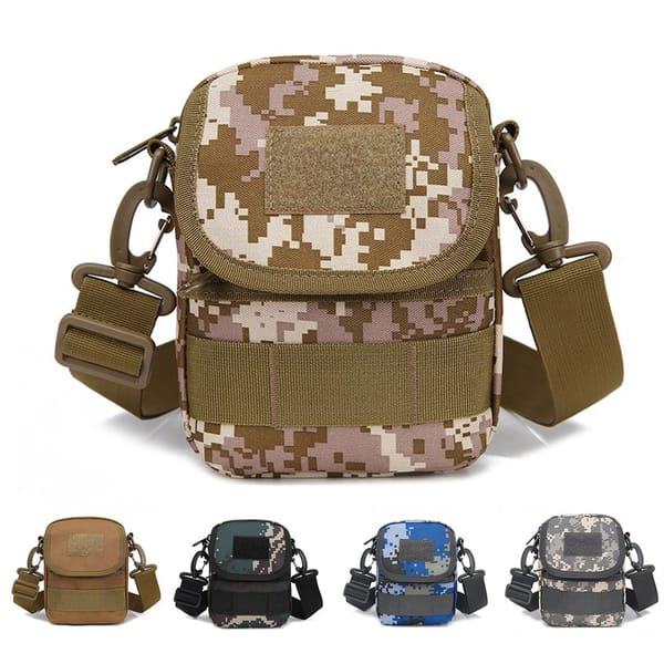 Outdoor Bag Male Multi function Sports Bag Camouflage Crosses Single Shoulder Bag Jungle Adventure Pack Hidden Safes 2018 NEW