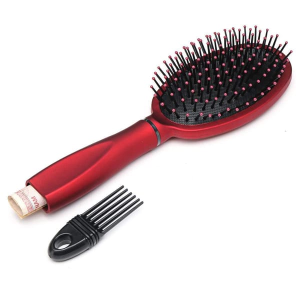Brush Safe Security Hair Brush Secret Box Hidden Secret Storage Box Key Safe Box Hollow hair comb Hide Home Secret Stash Box