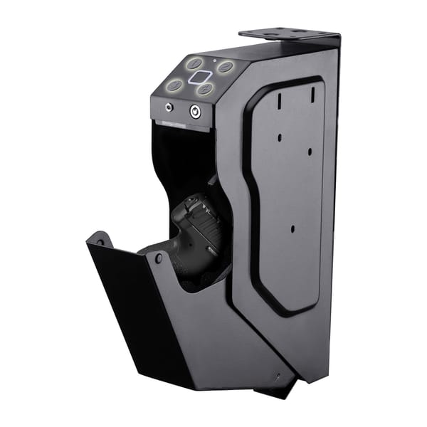 Fingerprint Gun Safes Password Pistol Safe Box Steel Gun Box Anti-Burglary Safes Cold-rolled Steel Wall Mounted Gun Safe