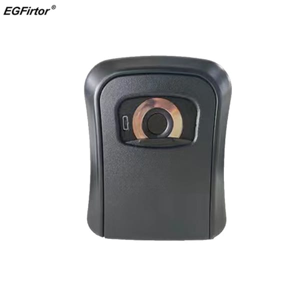 Smart Key Storage Box Fingerprint  APP Unlocking 100 Fingerprints Rechargeable Smart Key Box Durable Alloy Key Safe Box