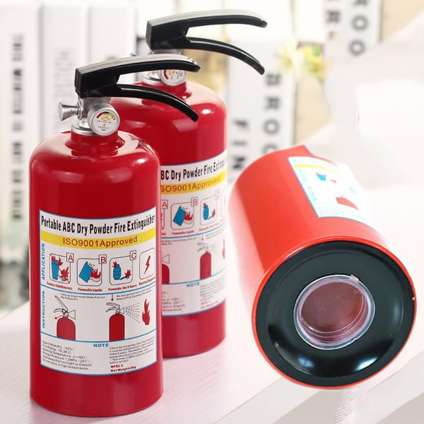 Simulated Fire Extinguisher Hidden Secret Safe Box Creative Piggy Bank For Kids Hide Money Cash Security Box Children's Day Gift