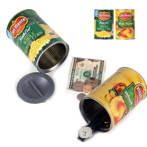 Hidden Safe Compartment Diversion Safe Food Cans Secret  Hiding Container Kitchen Cupboard Hide Cash Hidden